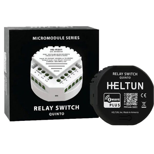 HELTUN Relay Switch Quinto Z-wave Plus v2