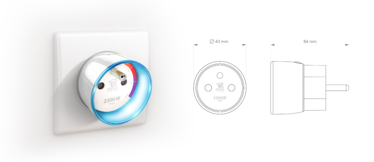 Fibaro Wall plug Homekit